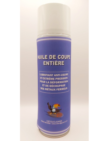 aérosol huile de coupe